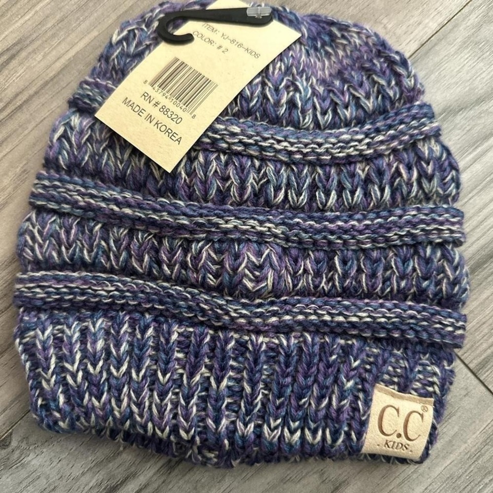 New Kids CCC Beanie‎ Hat Purple Tones